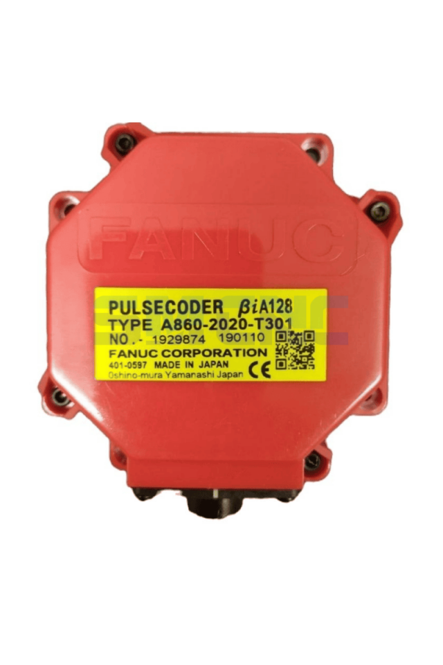 A860-2020-T301 Fanuc Encoder önden görünüm