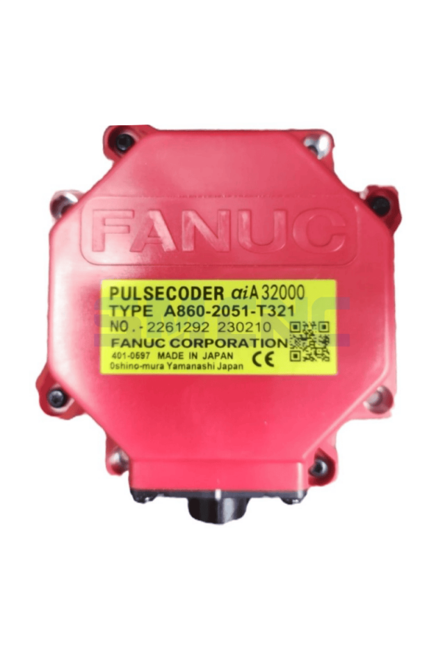 A860-2051-T321 Fanuc Encoder önden görünüm