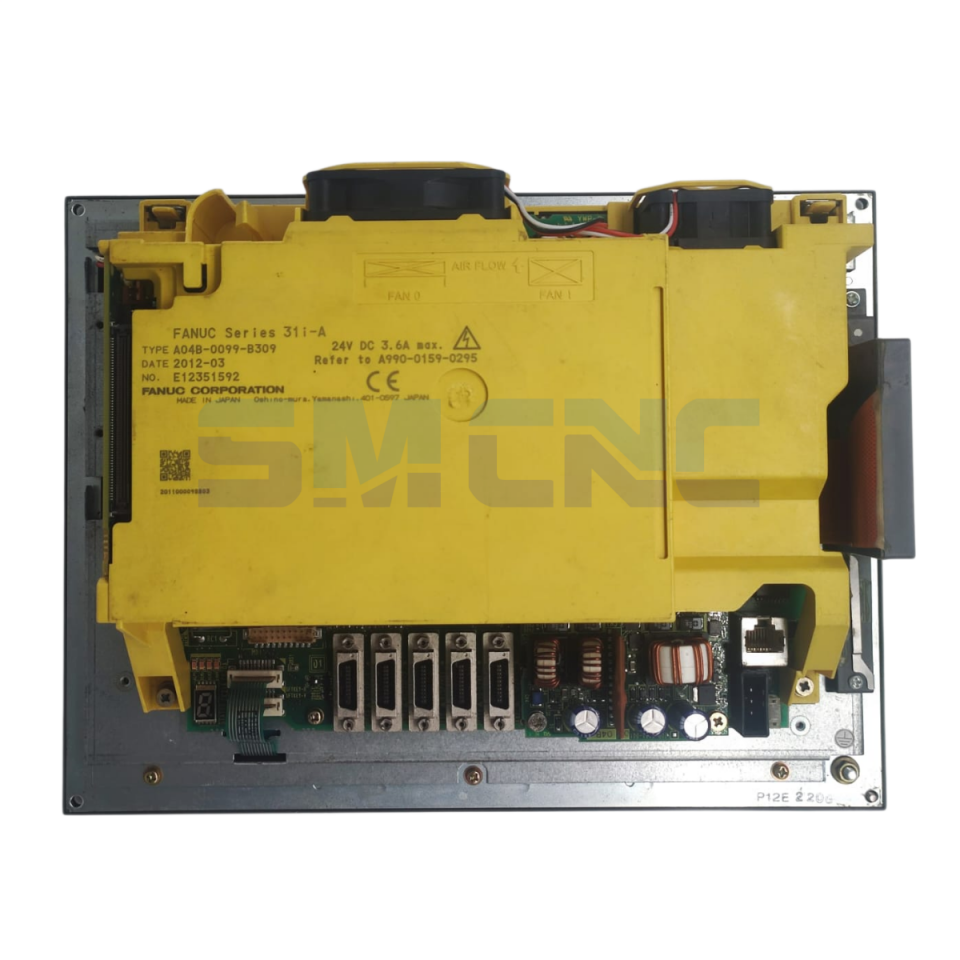 A04B-0099-B309 Fanuc 31i-A Cnc Kontrol Ünitesi arka görünüm