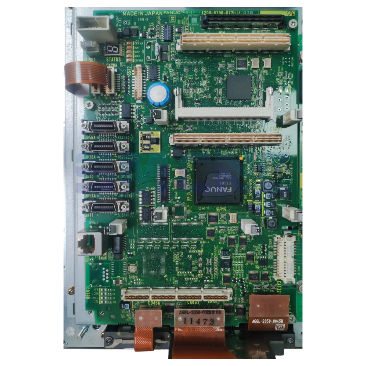 A20B-8200-0721 Fanuc Anakart ön görünüm