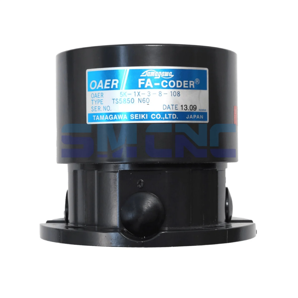 OAER 5K-1X-3-8-108 Tamagawa Encoder önden görünüm