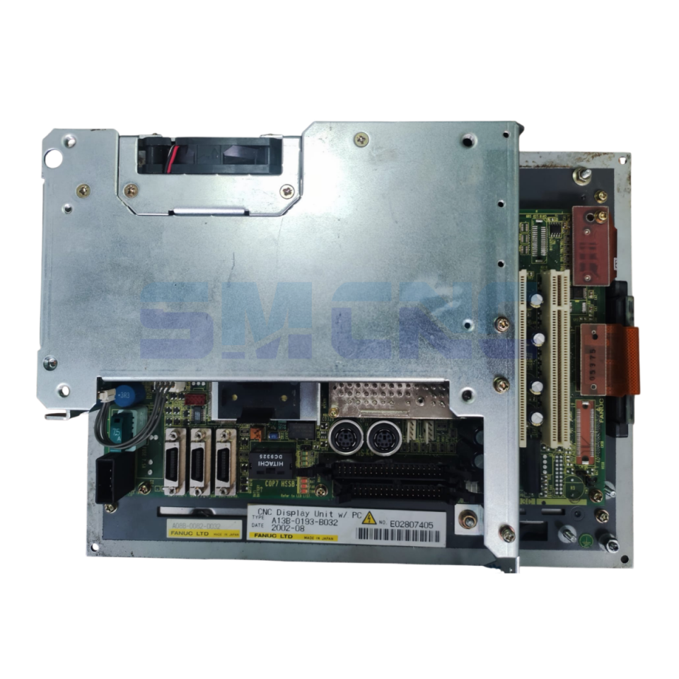 A13B-0193-B032 Fanuc w Cnc Kontrol Ünitesi arka görünüm