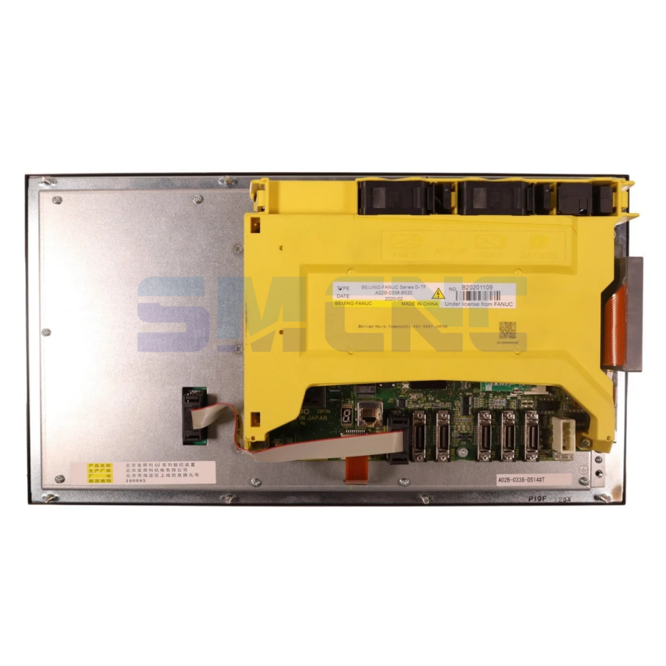 A02B-0338-B520 Fanuc 0i-TF Cnc Kontrol Ünitesi arka görünüm