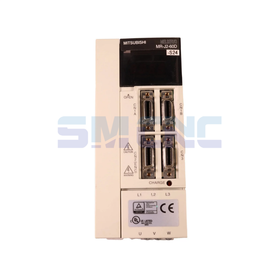 MR-J2-60D-S24 Mitsubishi Servo Sürücü ön görünüm