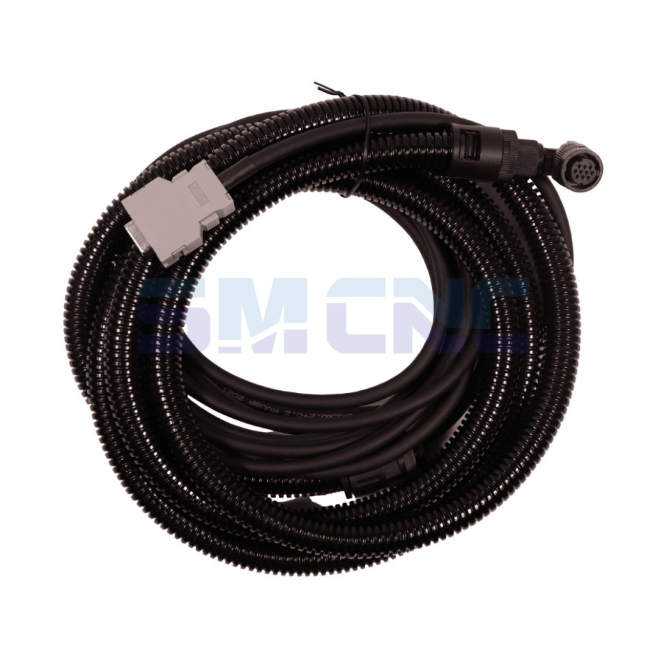 A660-2005-T505#L-10M Fanuc dirsekli servo motor encoder önden görünüm