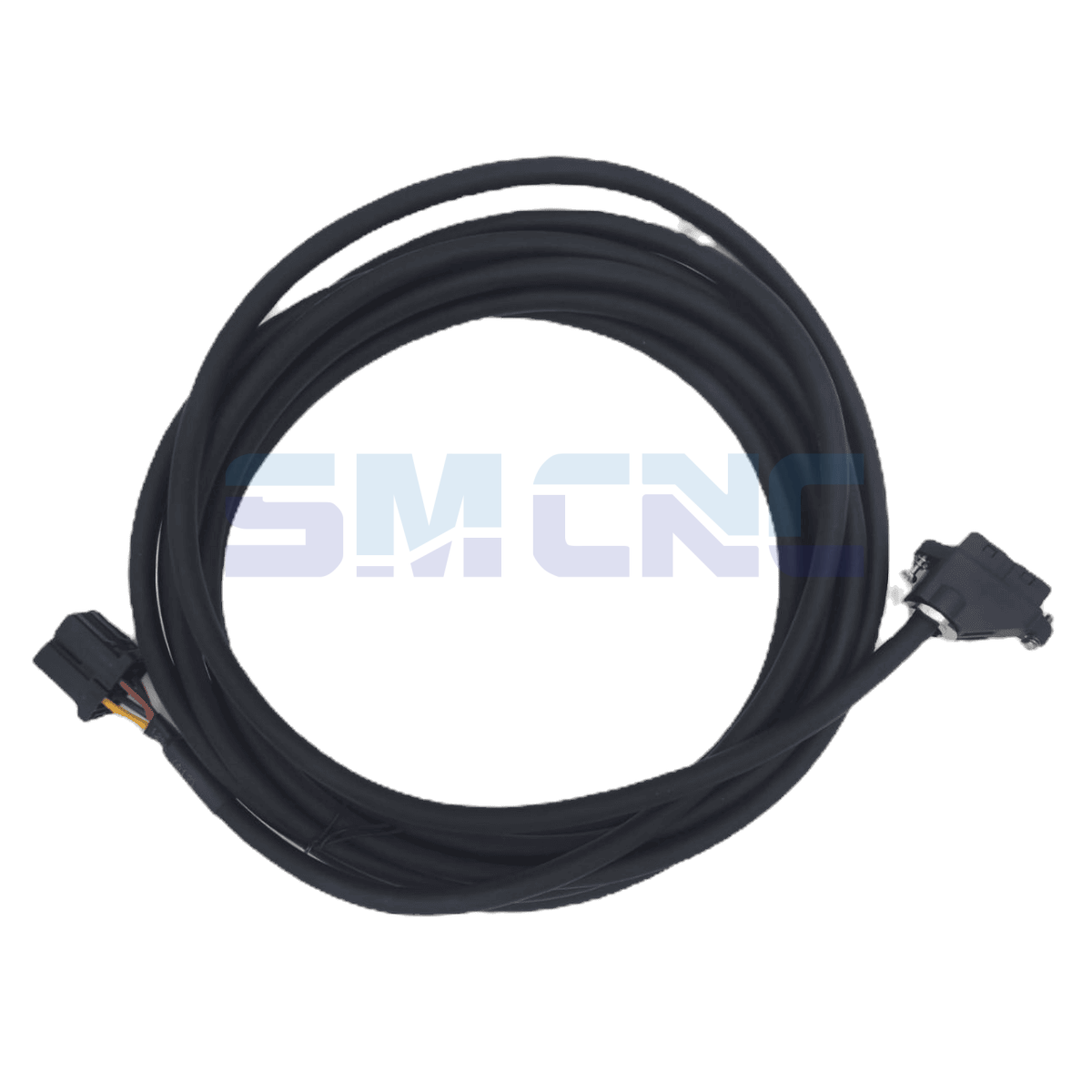 F06B-0001-K011#L-6M Fanuc Dirsekli Servo Motor power kablosu önden görünüm