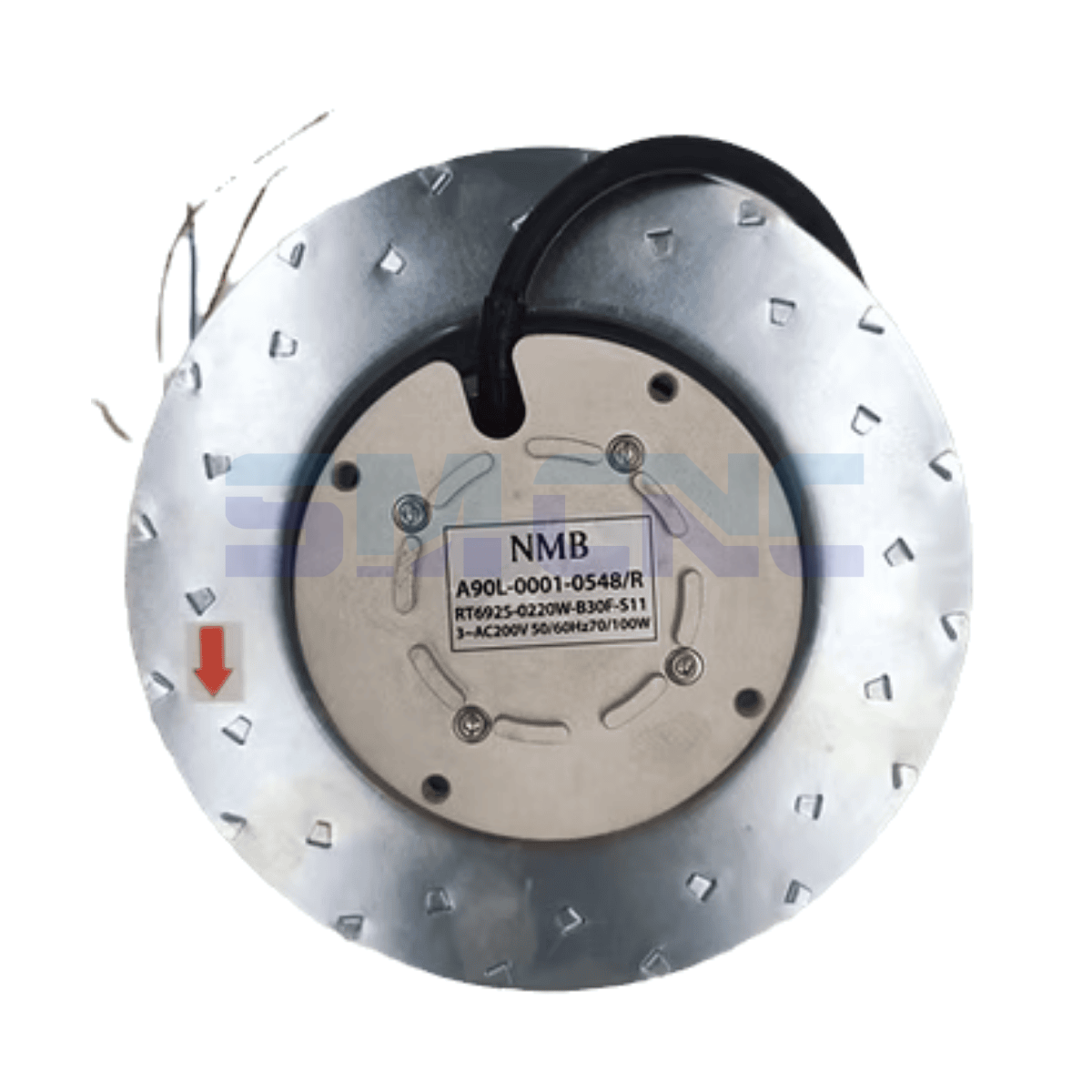 A90L-0001-0548/R Fanuc Spindle Motor Fanı önden görünüm