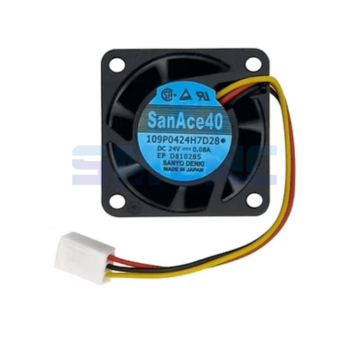 109P0424H7D28 Fanuc Soğutucu Fanı önden görünüm