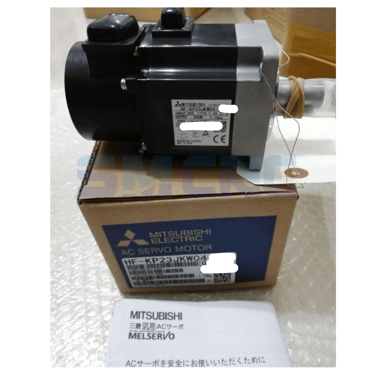 HF-KP23JKW04-S02 Mitsubishi Servo Motor yandan görünüm
