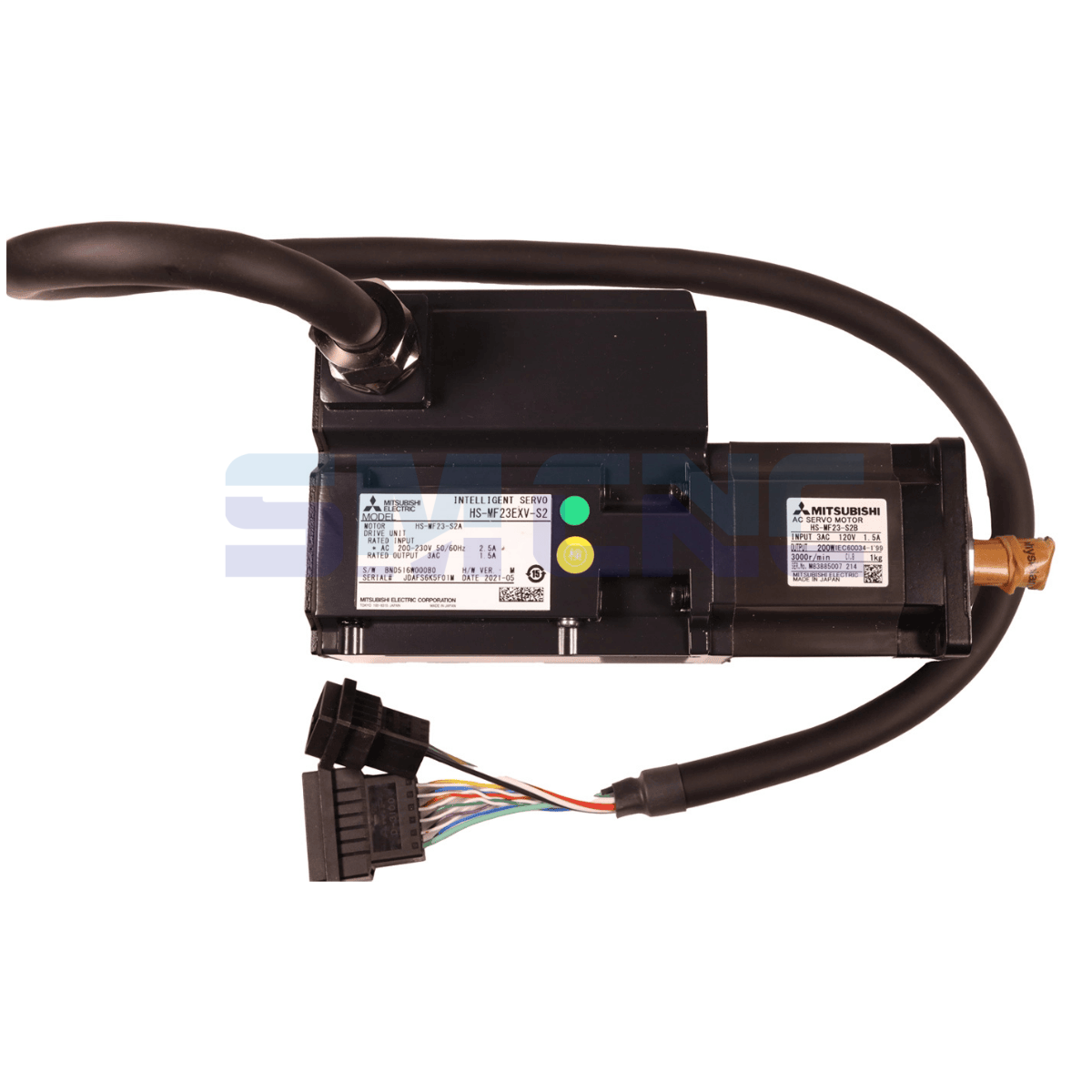 HS-MF23EXV-S2B Mitsubishi servo motor yandan görünüm