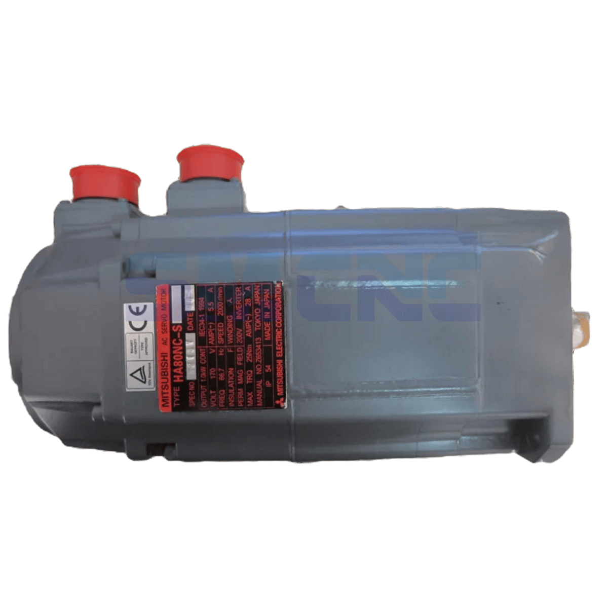 HA80NC-S Mitsubishi Servo Motor yandan görünüm