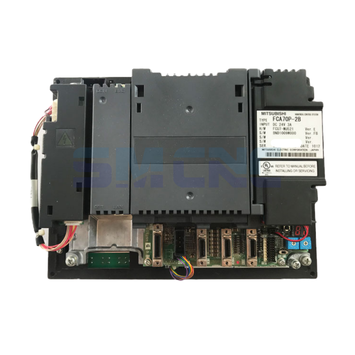 FCU7-MU521 M70 Cnc Kontrol Ünitesi arkadan görünüm