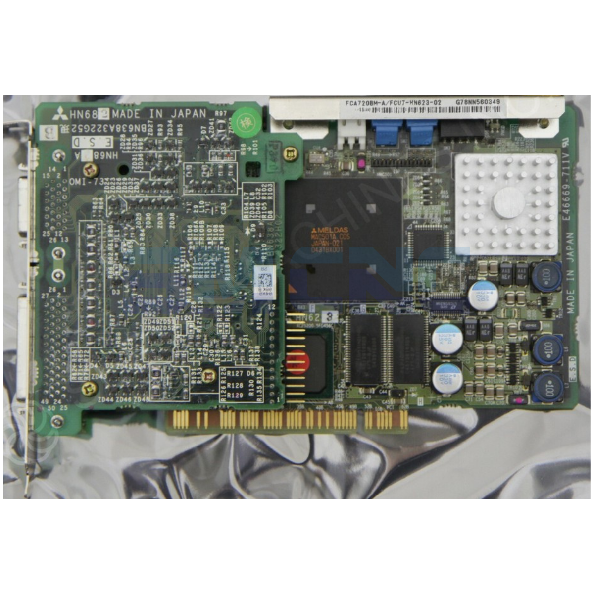 FCU7-HN623 M720BM Moriseiki Cnc Kontrol Ünitesi önden görünüm