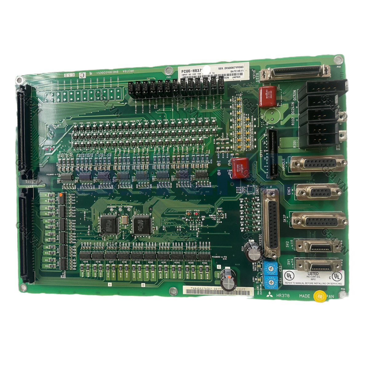 FCU6-HR377 Mitsubishi IO kart önden görünüm