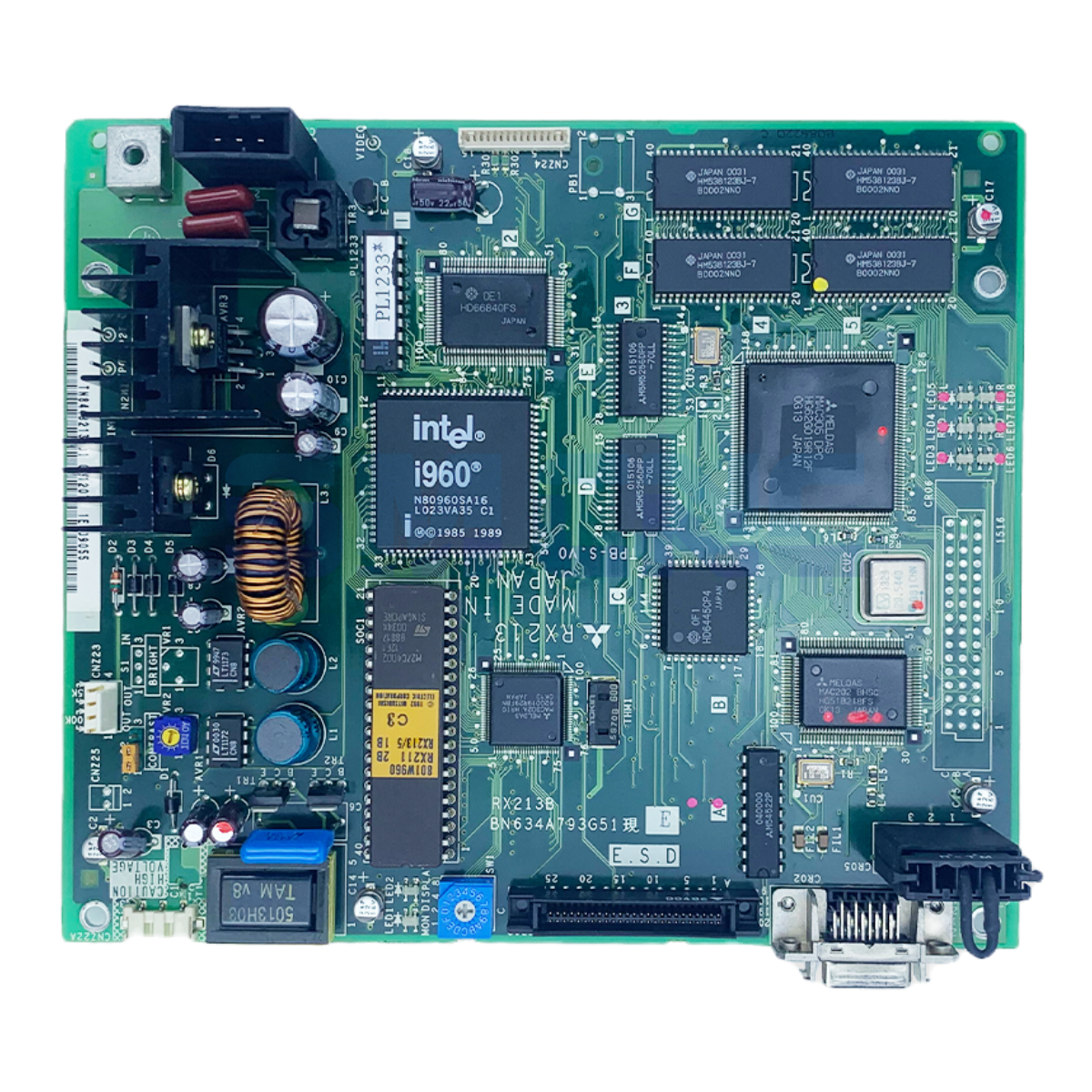 RX213 Mitsubishi IO Kart önden görünüm