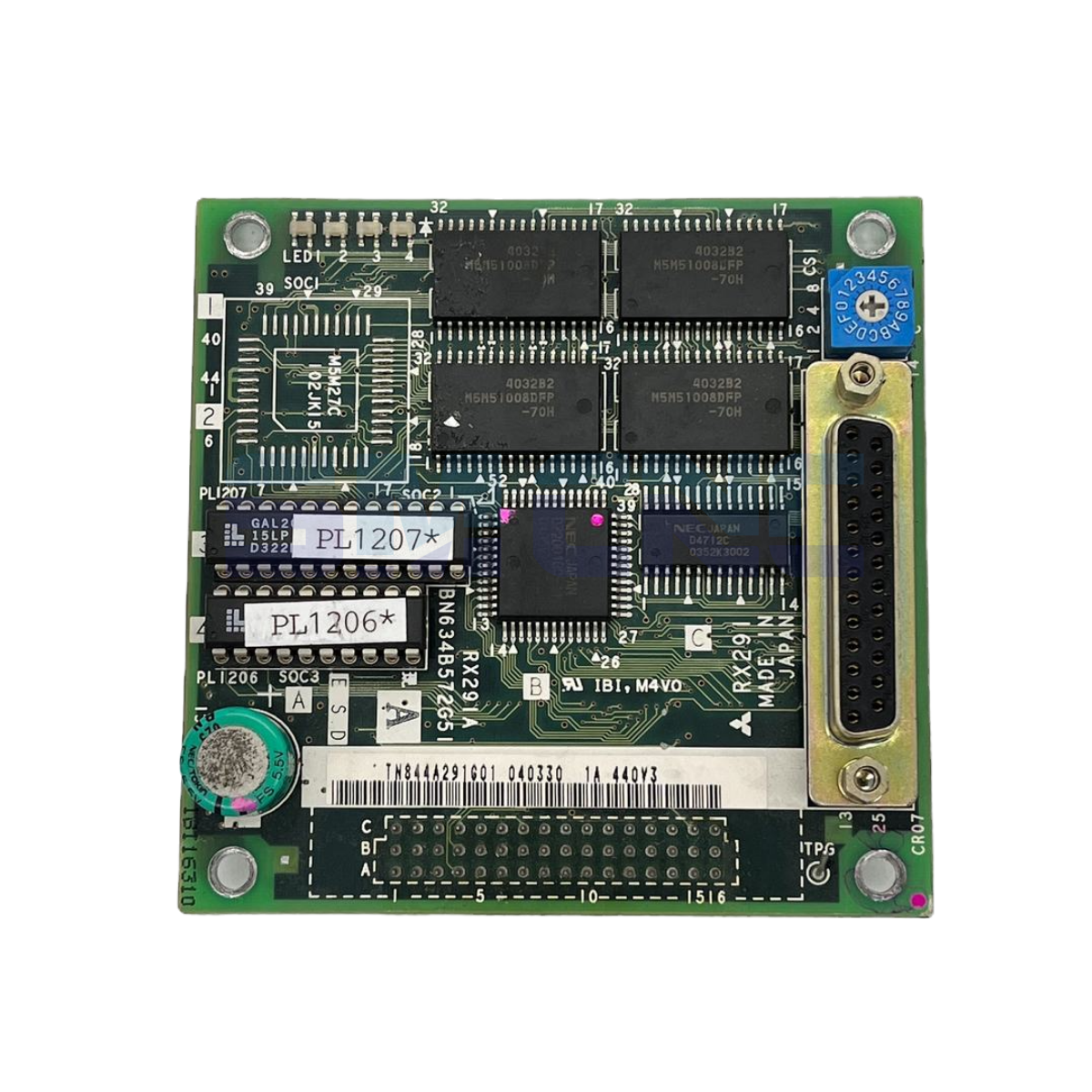 RX291 Mitsubishi IO Kart önden görünüm