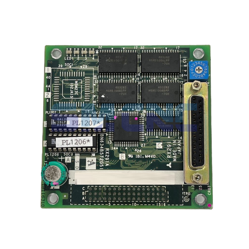 RX291 Mitsubishi IO Kart üst görünüm 