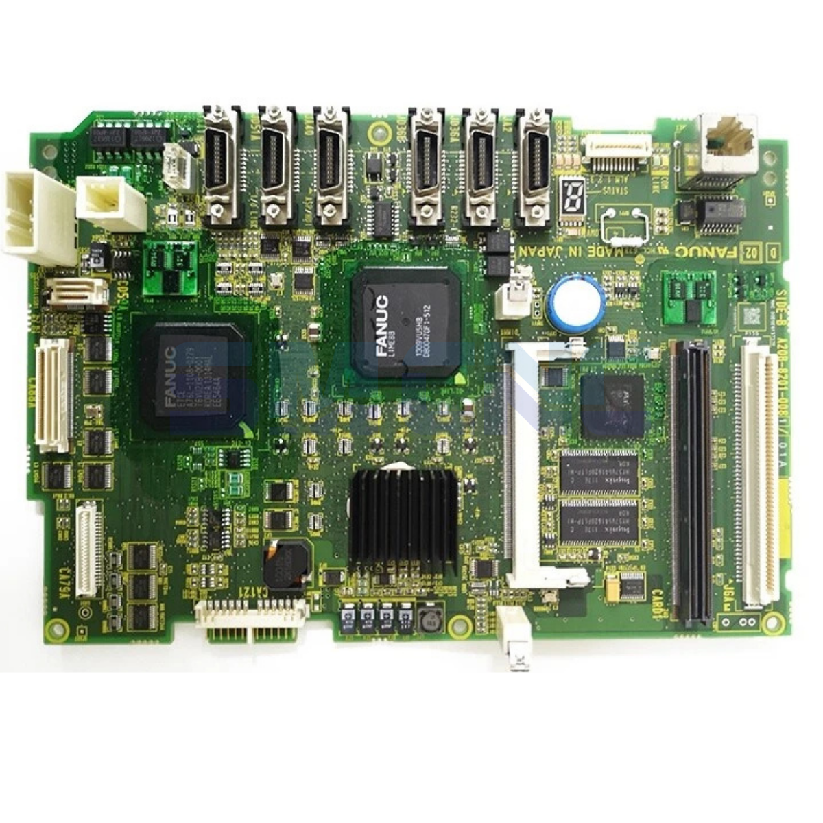 A02B-8201-0084 Fanuc Anakart önden görünüm