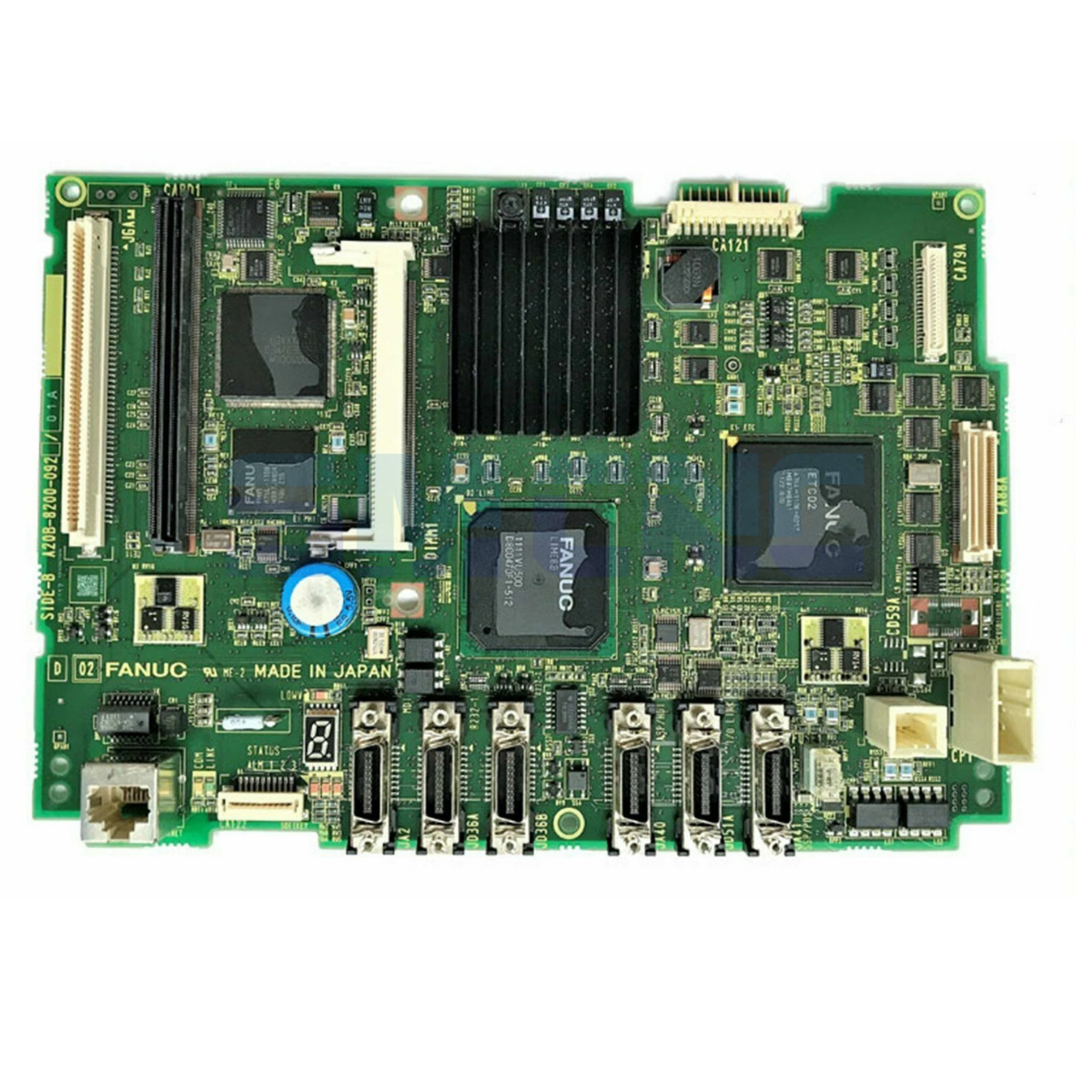 A20B-8200-0925 Fanuc Anakart önden görünüm
