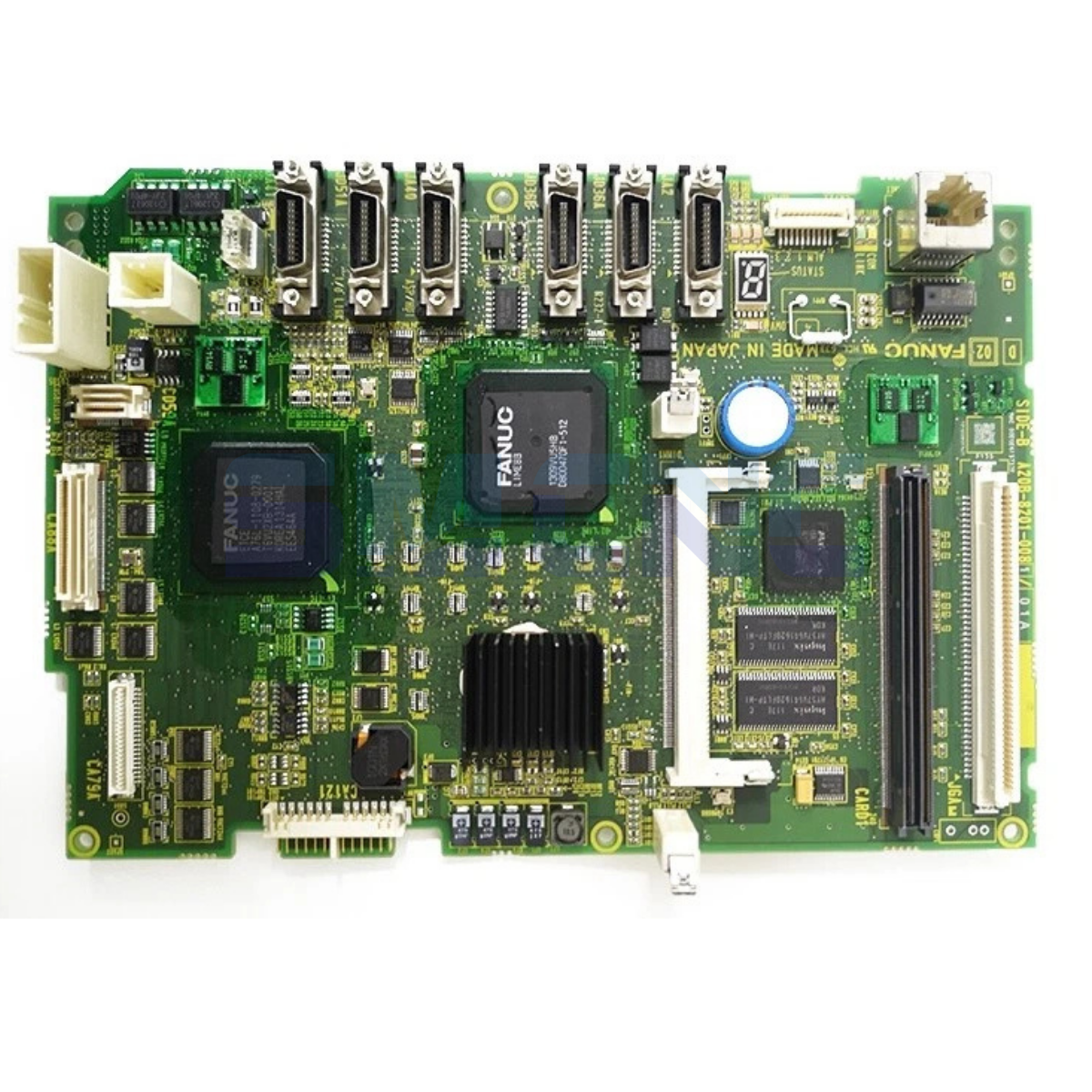 A20B-8201-0085 Fanuc Anakart önden görünüm