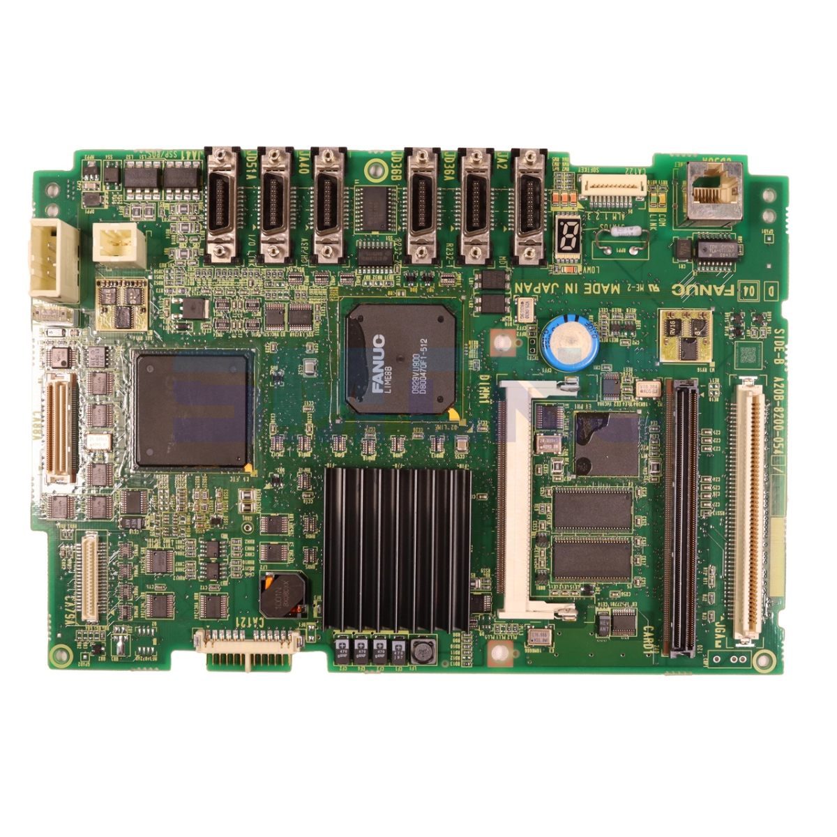 A20B-8200-0543 Fanuc Anakart önden görünüm
