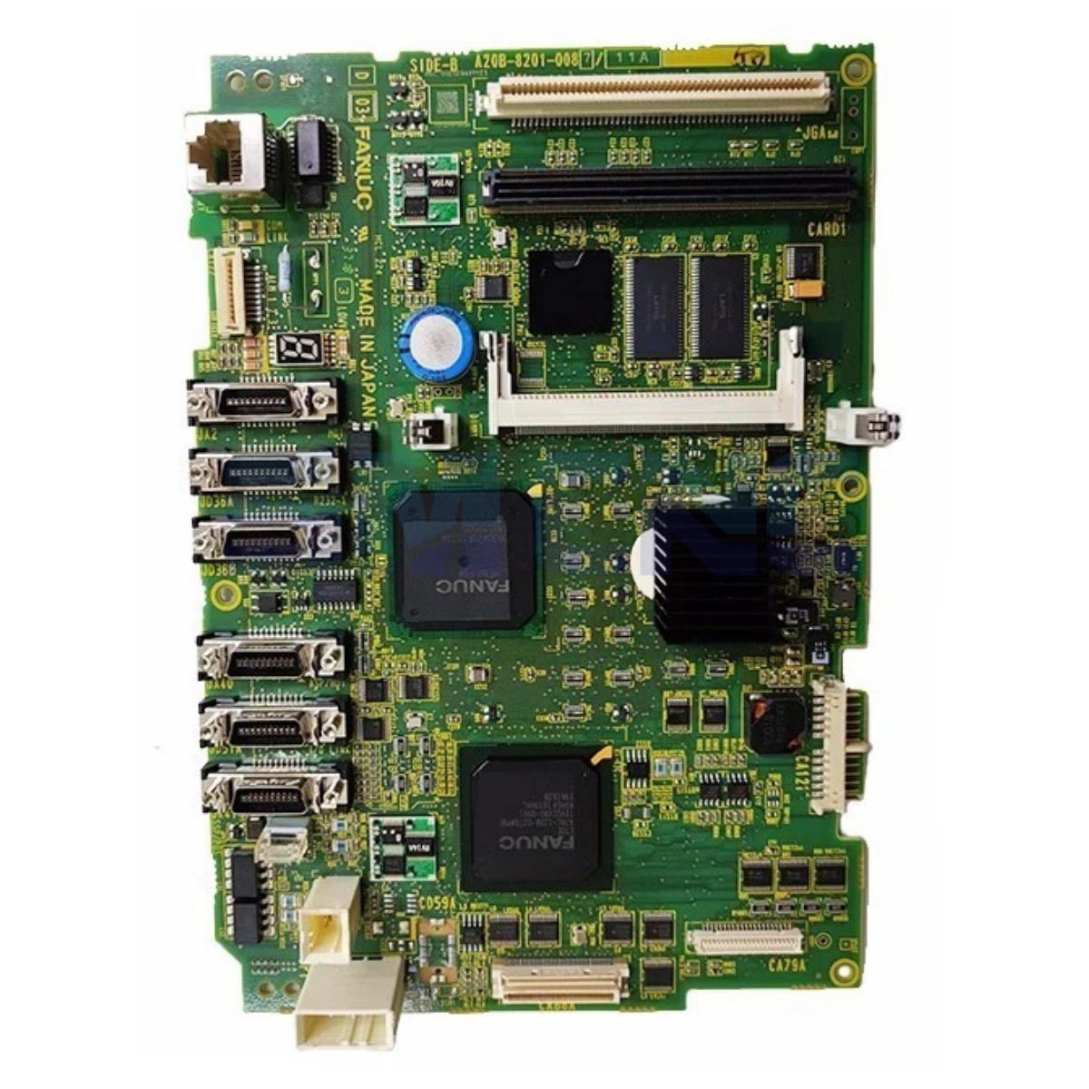A20B-8201-0087 Fanuc Anakart önden görünüm