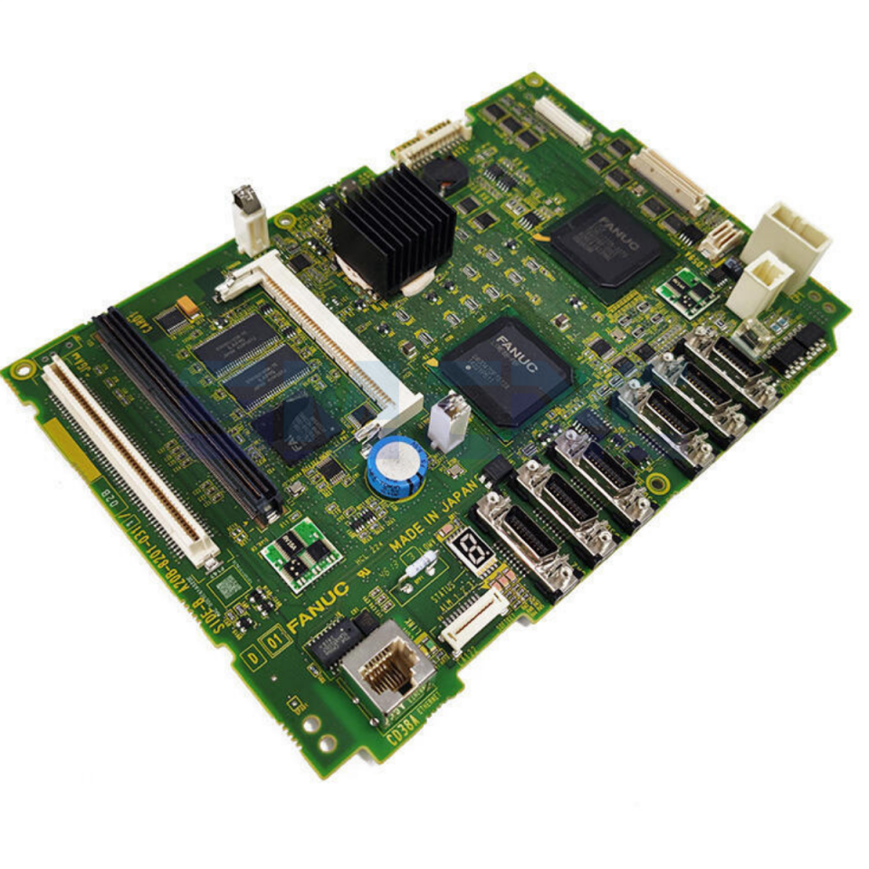 A20B-8201-0312 Fanuc Anakart yandan görünüm