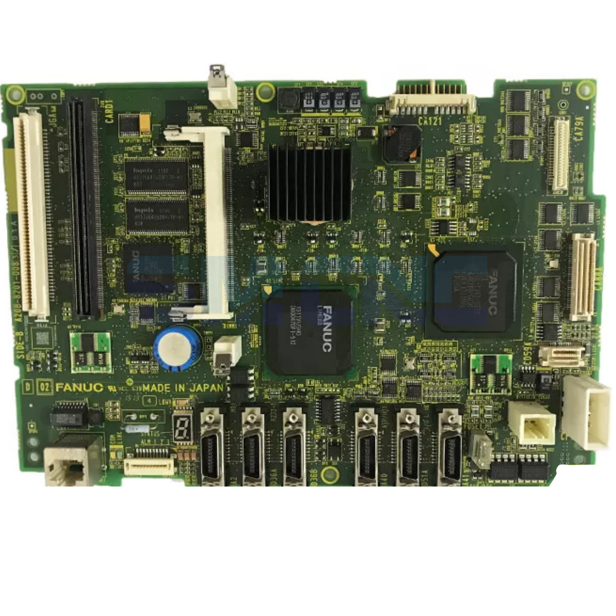 A20B-8201-0083 Fanuc Anakart önden görünüm
