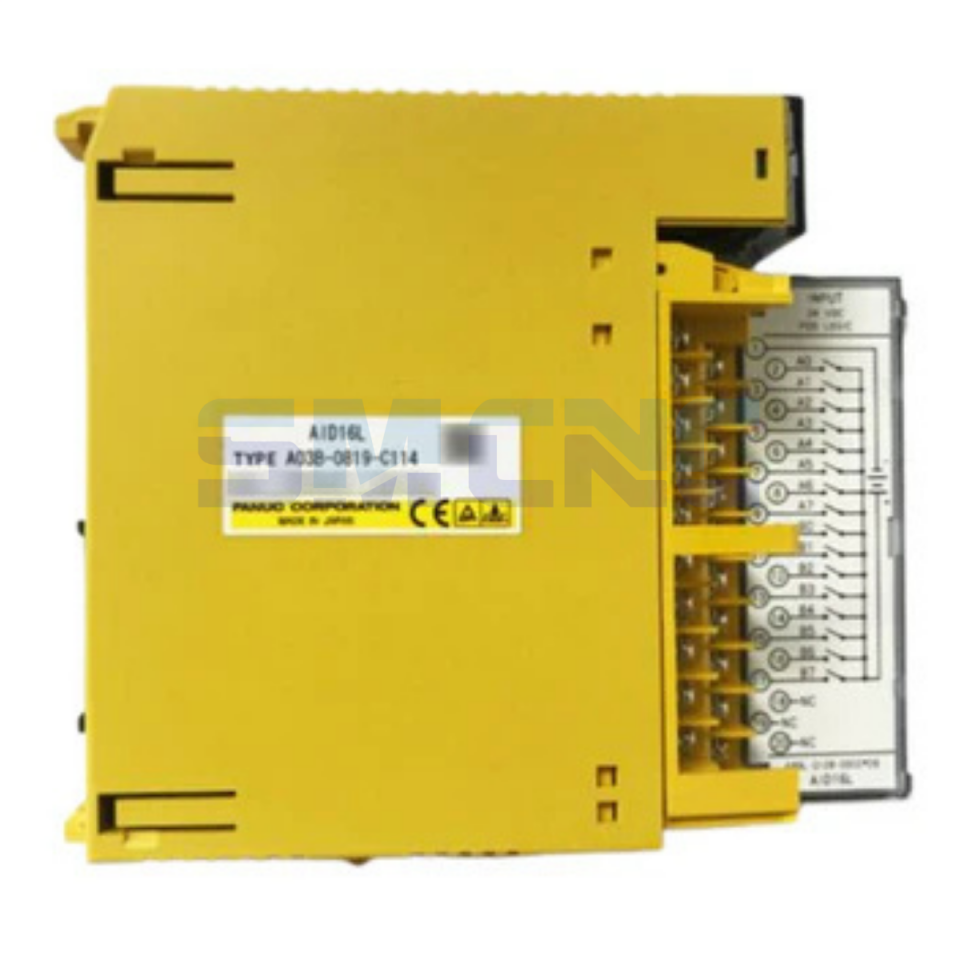A03B-0819-C114 Fanuc IO kart yandan görünüm