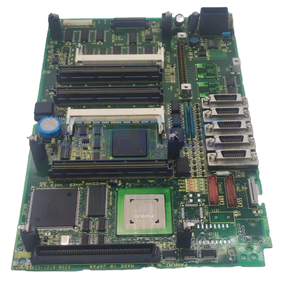 A20B-8101-0281 Fanuc Anakart önden görünüm