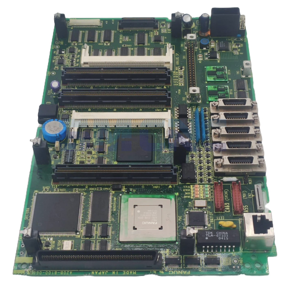 A20B-8100-0665 Fanuc Anakart önden görünüm