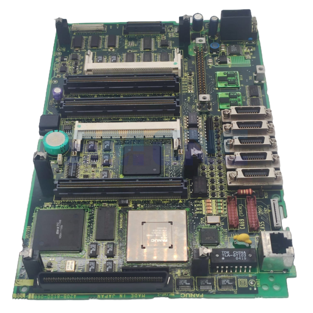 A20B-8100-0661 Fanuc Anakart önden görünüm