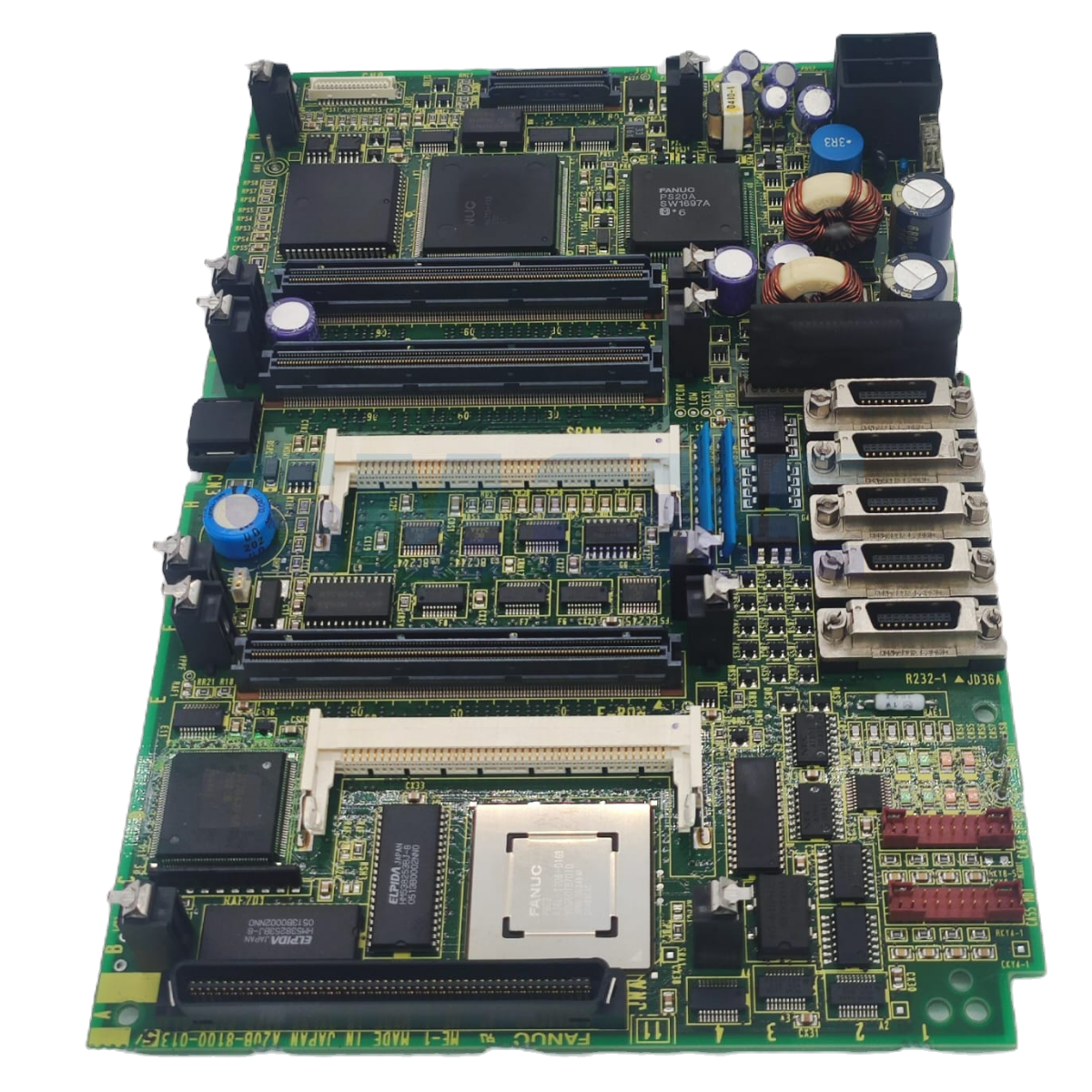 A20B-8100-0135 Fanuc Anakart önden görünüm