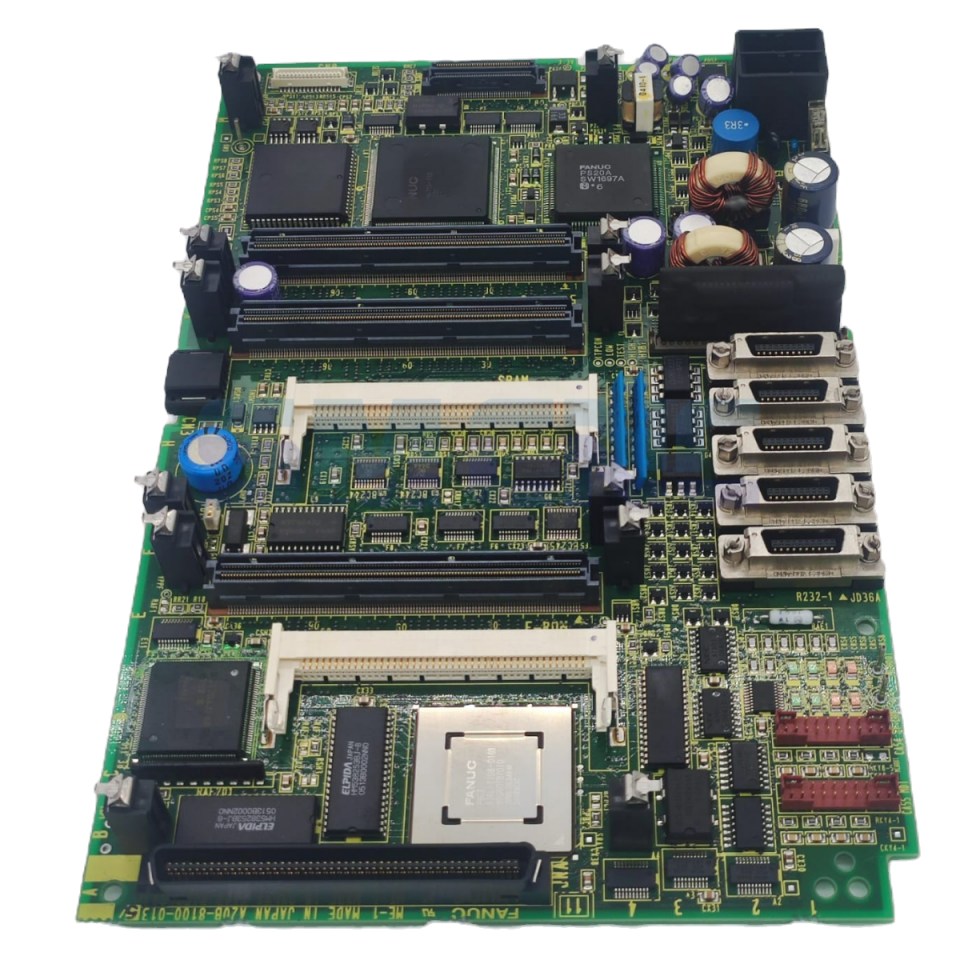 A20B-8100-0135 Fanuc Anakart önden görünüm