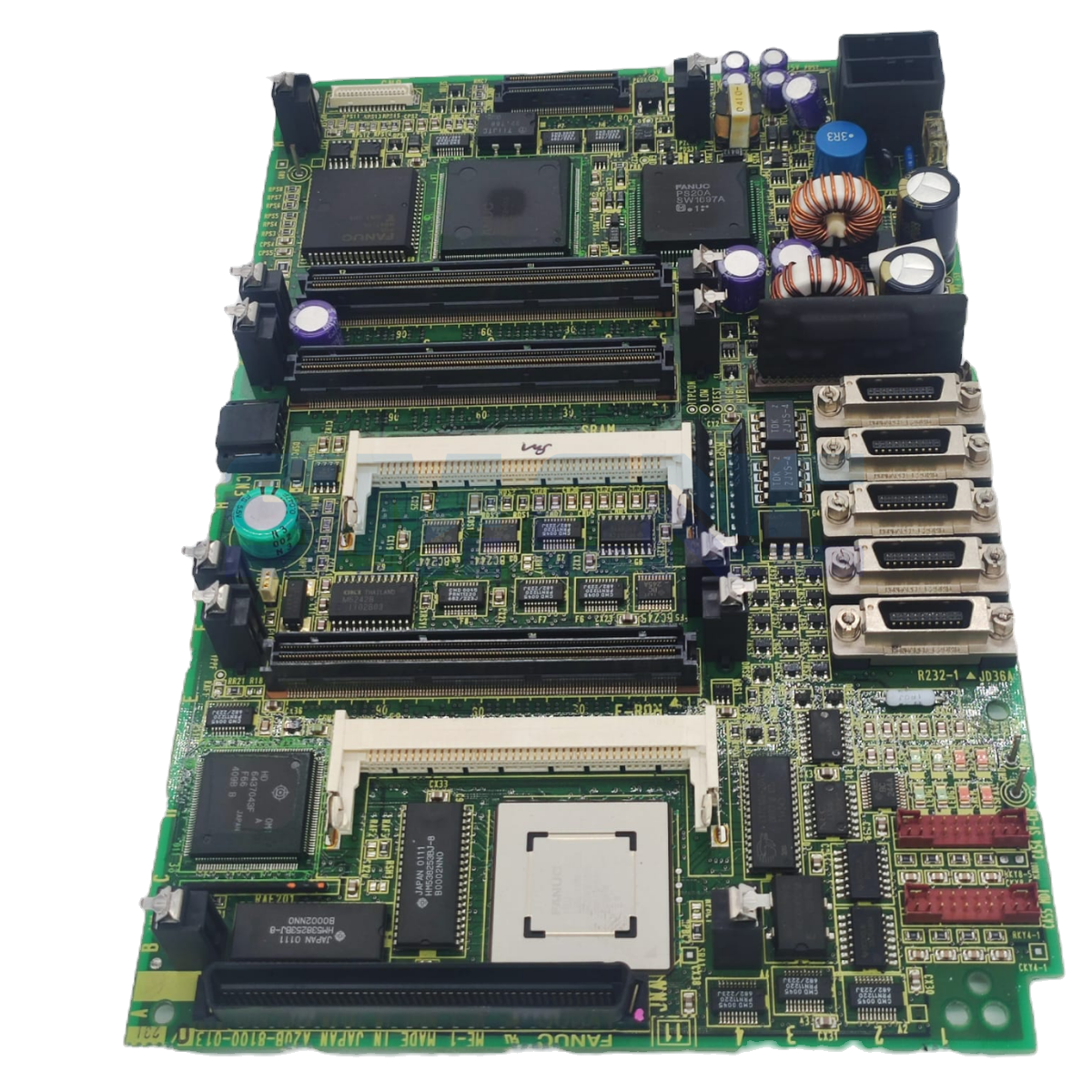 A20B-8100-0130 Fanuc Anakart önden görünüm