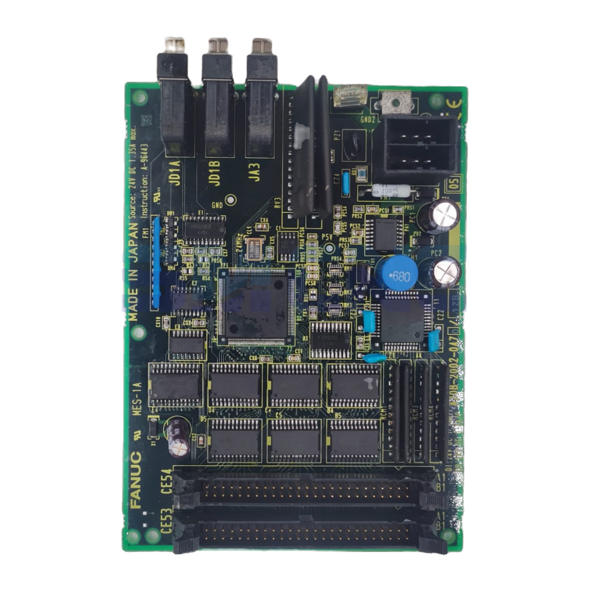 A20B-2002-0470 Fanuc PCB Kart önden görünüm