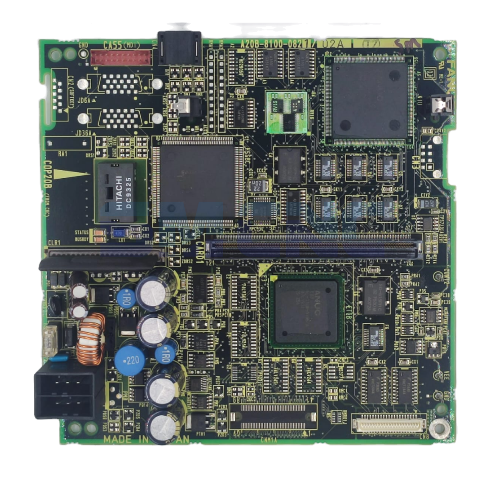 A20B-8100-0821 Fanuc PCB Kart önden görünüm