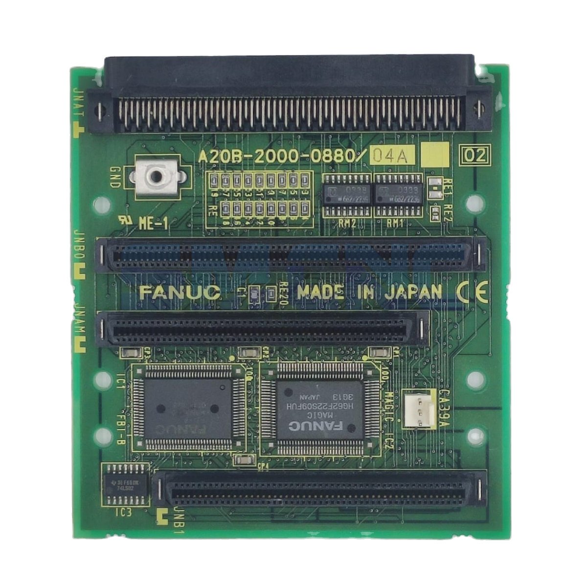 A20B-2000-0880 Fanuc PCB Kart önden görünüm