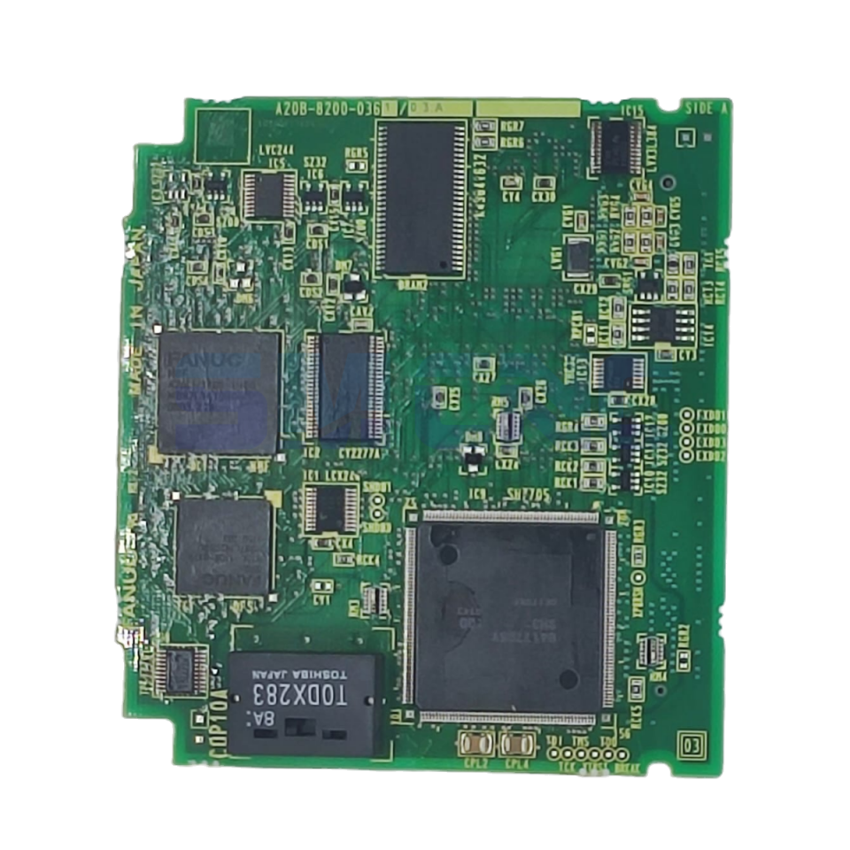 A20B-8200-0361 Fanuc PCB Kart önden görünüm