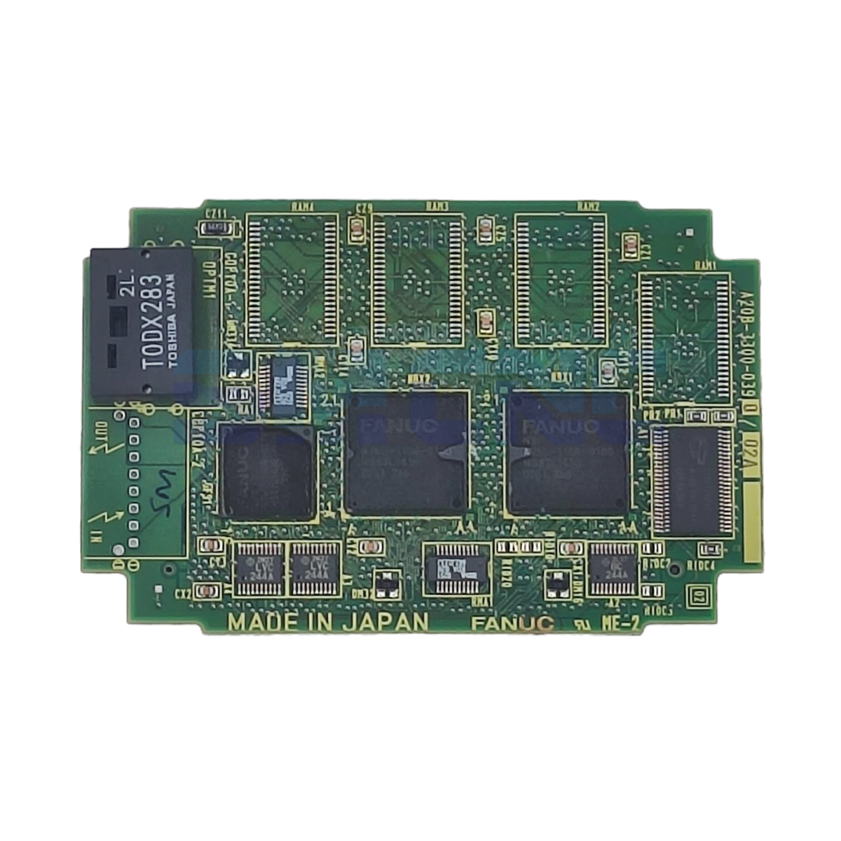 A20B-3300-0390 Fanuc PCB Kart önden görünüm