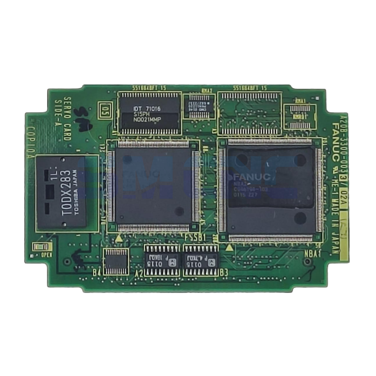A20B-3300-0033 Fanuc PCB Kart önden görünüm