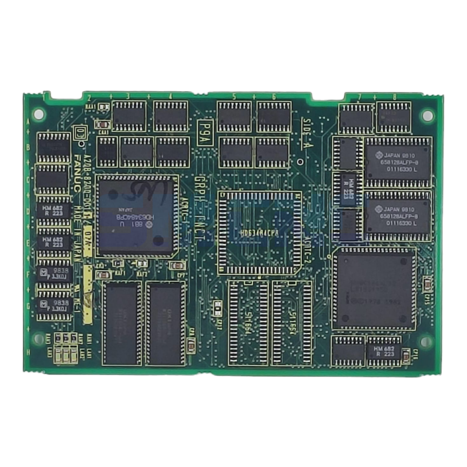A20B-8200-0011 Fanuc PCB Kart önden görünüm