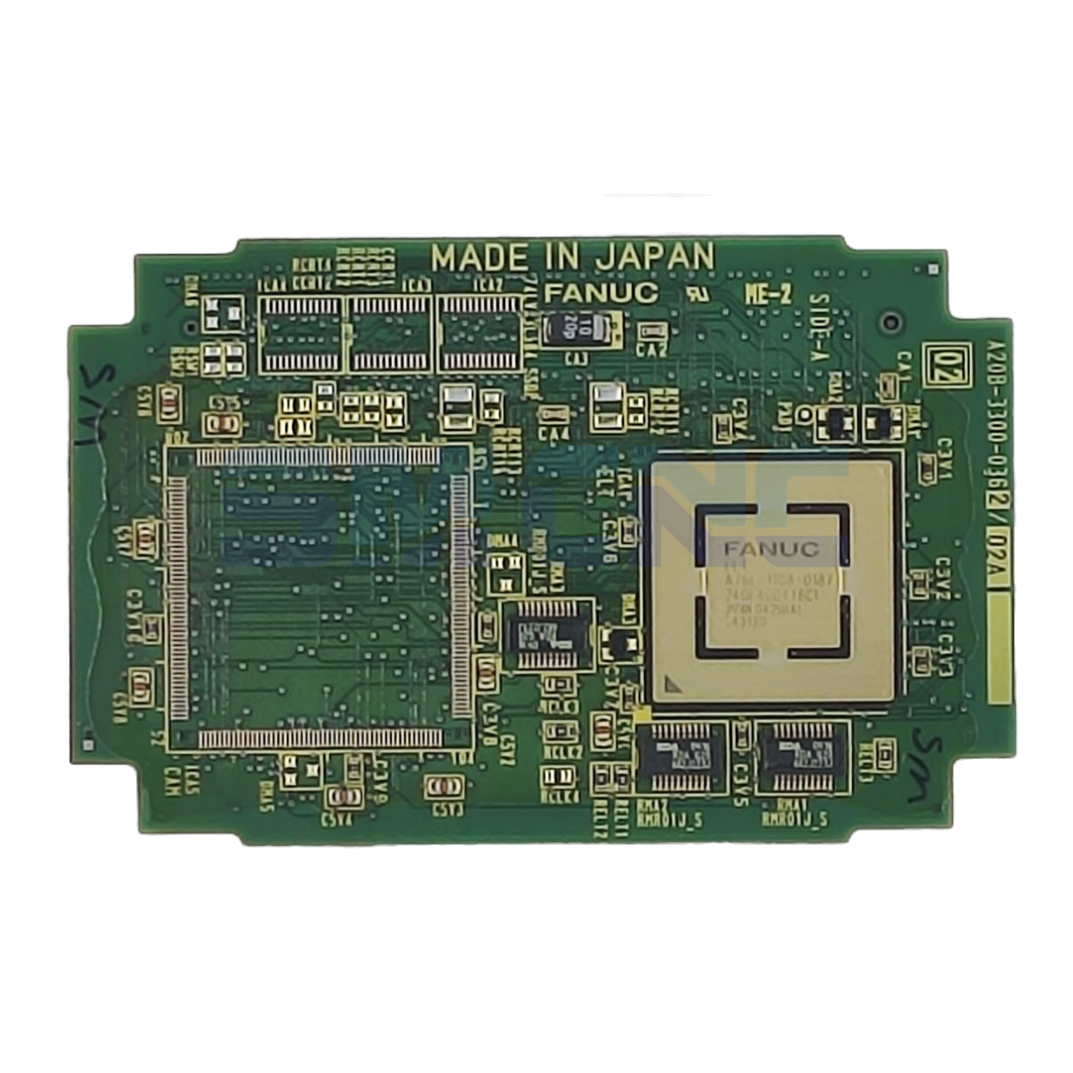 A20B-3300-0362 Fanuc PCB Kart önden görünüm