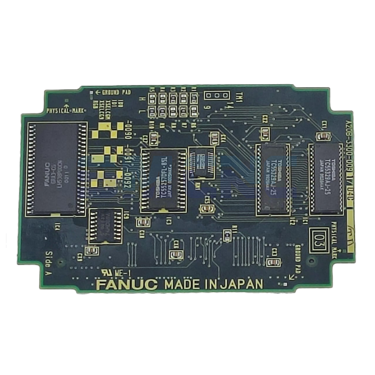 A20B-3300-0091 Fanuc PCB Kart önden görünüm