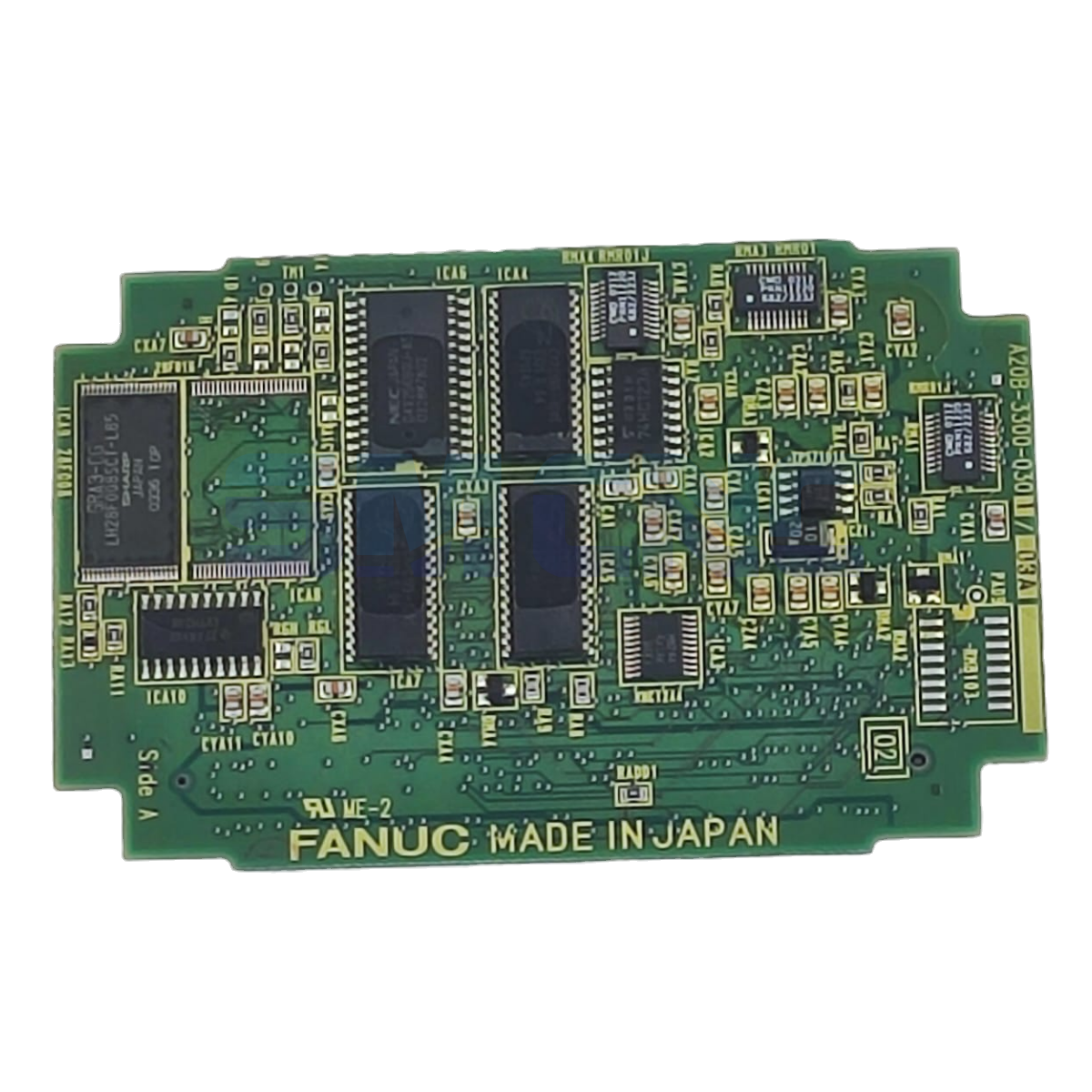A20B-3300-0301 Fanuc PCB Kart önden görünüm