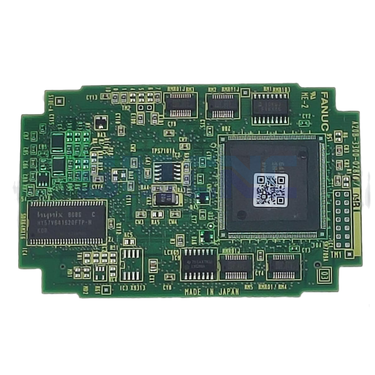 A20B-3300-0280 Fanuc PCB Kart önden görünüm