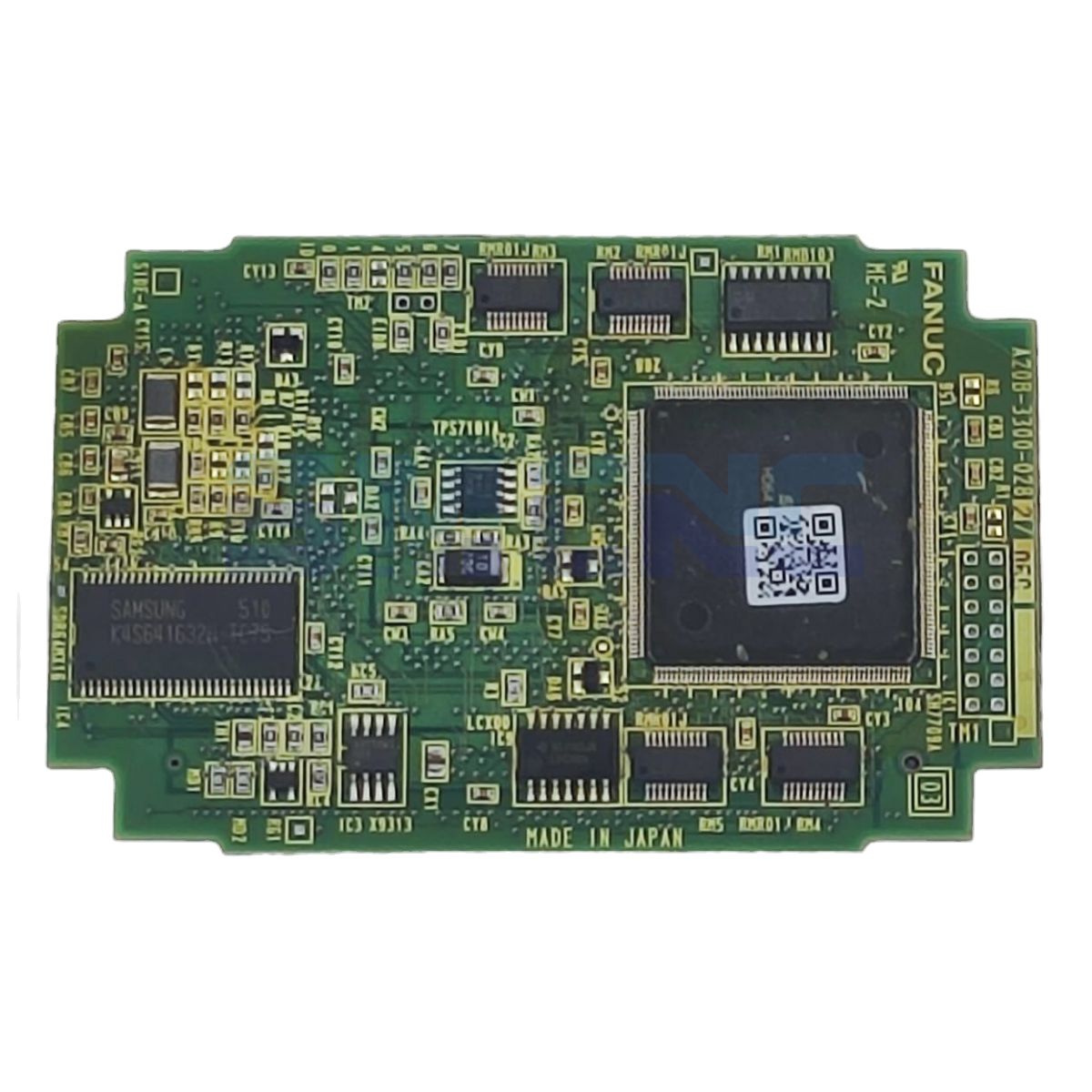 A20B-3300-0282 Fanuc PCB Kart önden görünüm