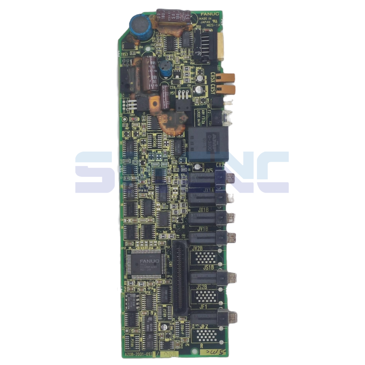 A20B-2001-0930 Fanuc PCB Kart önden görünüm