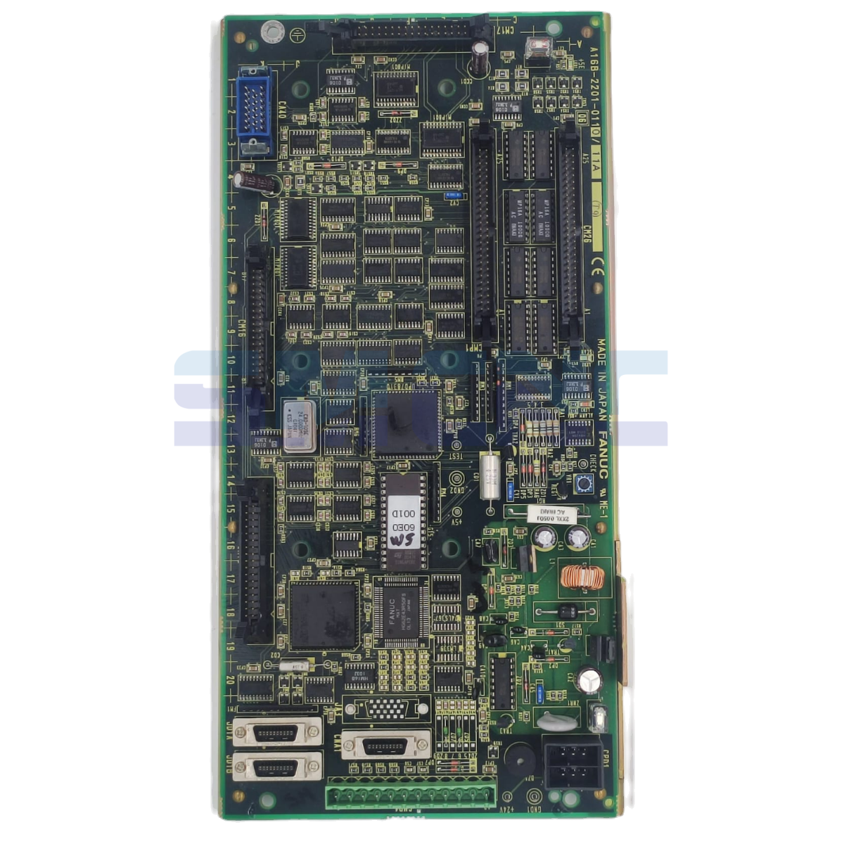 A16B-2201-0110 Fanuc PCB Kart önden görünüm