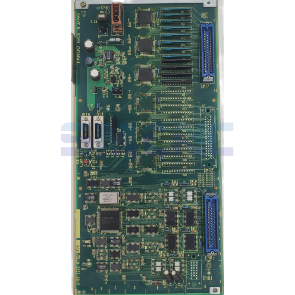 A16B-2202-0733 Fanuc PCB Kart önden görünüm
